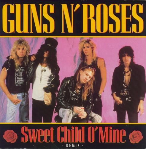 Guns N Roses Sweet Child O' Mine + Tattoo UK 7